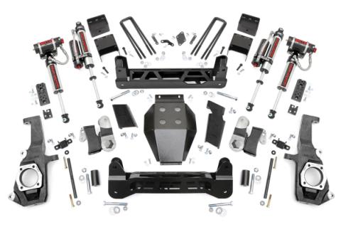 5.0 Inch GM NTD Suspension Lift Kit Vertex (11-19 2500HD/3500HD) Rough Country