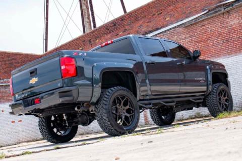 7.5 Inch Suspension Lift Kit Vertex Coilovers &amp; Vertex Adjustable Shocks 07-13 Silverado/Sierra 1500