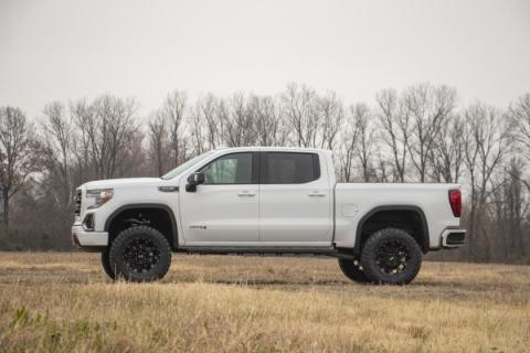 4in GM Suspension Lift Kit Strut Spacers N3 Shocks 19-21 1500 Trailboss/AT4 Diesel PU 4WD Rough Country