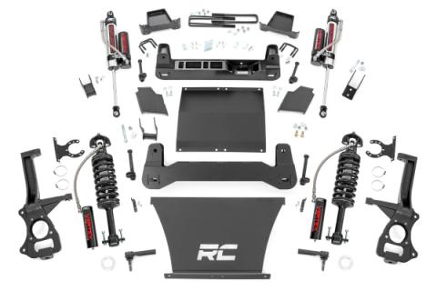4 Inch Suspension Lift Kit Vertex 19-20 Silverado/Sierra 1500 Trailboss/AT4 4WD Rough Country