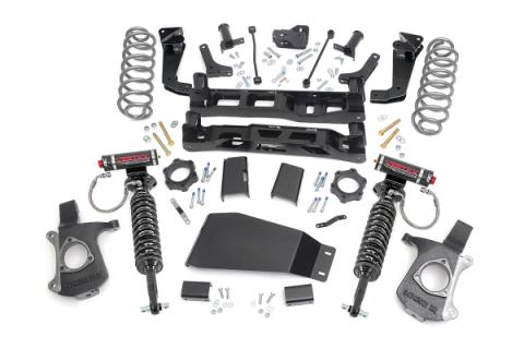 7.5 Inch Suspension Lift Kit w/Vertex Coilovers 07-13 Tahoe/Yukon Rough Country