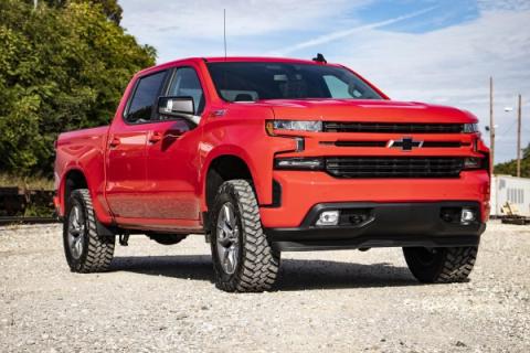 3.5 Inch Vertex Suspension Lift Kit w/ Forged Upper Control Arms w/V2 Shocks For 19-21 Chevy 1500 PU 4WD/2WD Rough Country