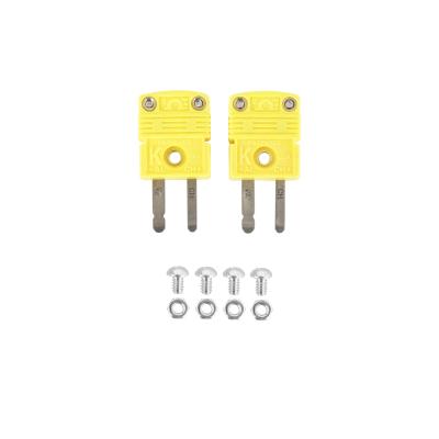 2 K-Type Closed Tip Thermocouple 1800В F (982.2В C) Max Temp Inconel Sheath 1/8 Inch NPT Compression Fitting AEM Electronics