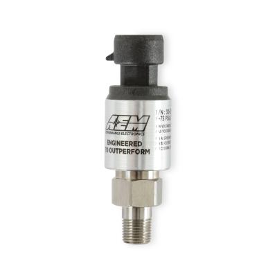 5 BAR Stainless Steel MAP Sensor Kit 1/8 Inch NPT Male Thread w/ -4 and 3/16 NPT Adapters AEM Electronics