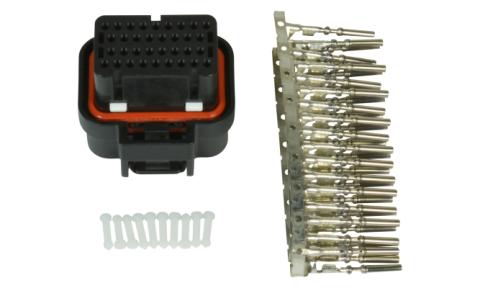 BMS Plug &amp; Pin Kit Supplied with Terminals, Seals, and Housings AEM Electronics