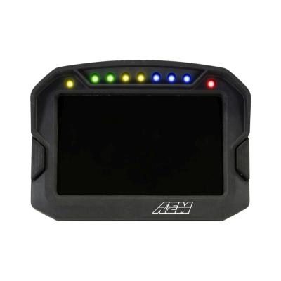 CD-5 Carbon Non-Logging/Non GPS Display 5-inch diagonal screen, carbon fiber composite enclosure, wiring harness included AEM Electronics