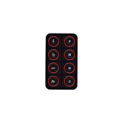 8-Button CAN Keypad EV programmable button pad for use with VCU200 or VCU300 AEM Electronics