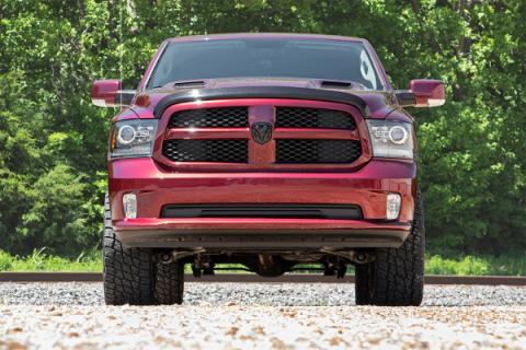3 Inch Lift Kit N3 Struts/Shocks Red Ram 1500 4WD (2012-2018 &amp; Classic) Rough Country