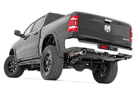 6 Inch RAM Suspension Lift Kit w/Loaded Struts &amp; N3 Shocks 19-Up RAM 1500 4WD Rough Country