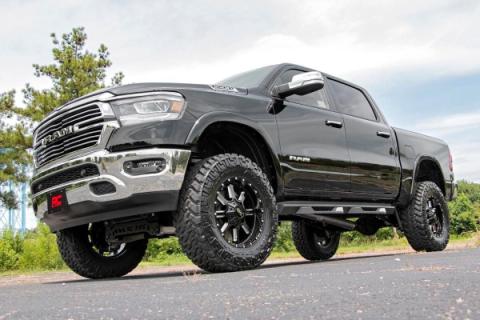 6 Inch RAM Suspension Lift Kit w/Loaded Struts &amp; N3 Shocks 19-Up RAM 1500 4WD Rough Country