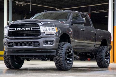 5 Inch Suspension Lift Kit Coil Springs Radius Arms 19-Up RAM 2500 4WD Diesel Rough Country