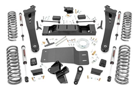 5 Inch Lift Kit Dual Rate Coils V2 Non-AISIN 19-Up Ram 2500 Rough Country