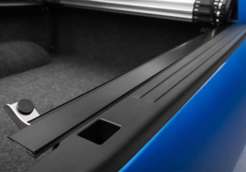 Revolver X2 Hard Rolling Truck Bed Cover Rail Mounts Near Top of Bed Rail Rails Can Be Lowered Using Drop Down Brackets 2024-2026 Toyota Tacoma 5 Foot Bed BAK