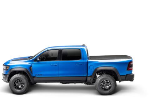 Revolver X2 Hard Rolling Truck Bed Cover Rail Mounts Near Top of Bed Rail Rails Can Be Lowered Using Drop Down Brackets 2024-2026 Toyota Tacoma 5 Foot Bed BAK