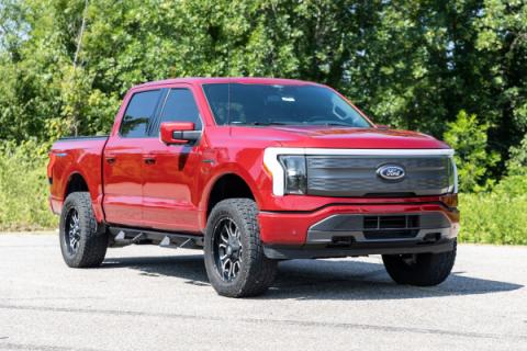 3 Inch Lift Kit Forged UCA Ford F-150 Lightning 4WD (2022) Rough Country
