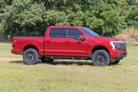 3 Inch Lift Kit Forged UCA Ford F-150 Lightning 4WD (2022) Rough Country