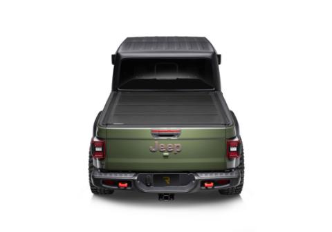 BAKFlip MX4 TS Hard Folding Truck Bed Cover 2022-2025 Toyota Tundra 5 Foot 7 Inch Bed without Deck Rail System without Trail Special Edition Storage Boxes BAK