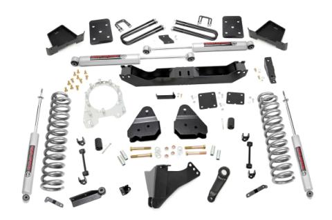 6 Inch Suspension Lift Kit 17-19 F-250 4WD w/o Overloads Diesel Rough Country