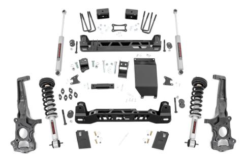 6.0 Inch Ford Suspension Lift Kit w/ N3 Struts (19-20 Ranger 4WD) Rough Country