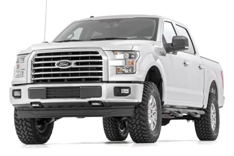 3 Inch Lift Kit Red Ford F-150 4WD (2014-2020) Rough Country