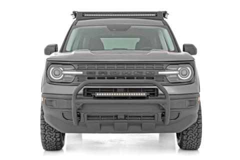 Nudge Bar 20 Inch Chrome Series Single Row LED 21-Up Ford Bronco Sport Rough Country