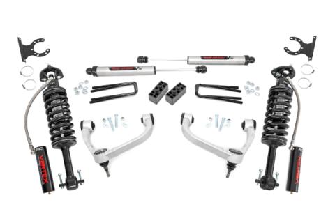 3.0 Inch Ford Bolt-On Arm Lift Kit w/ Vertex and V2 For 14-20 F-150 4WD Rough Country