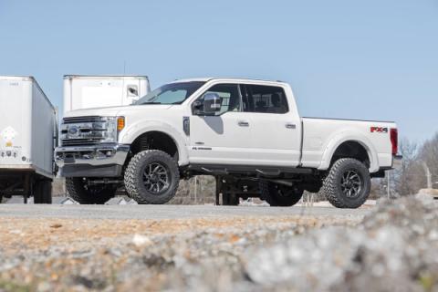 4.5 Inch Suspension Lift Kit w/Front Drive Shaft 17-19 F-250 4WD Diesel Rough Country
