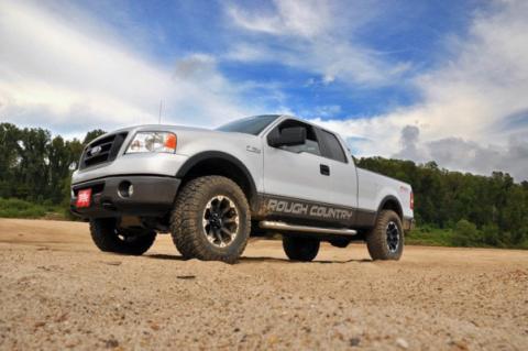 2 Inch Ford Strut Leveling Kit w/N3 Shocks 04-08 F-150 Rough Country