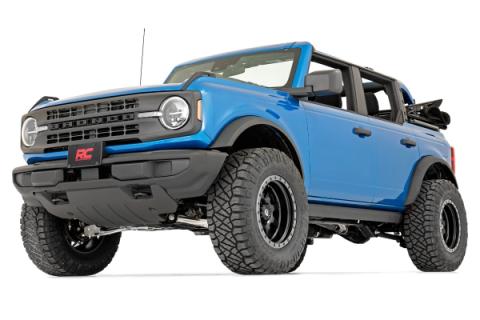 2 Inch Lift Kit M1 Lifted Struts Ford Bronco 4WD (2021-2025) Rough Country