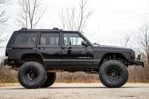 6.5 Inch Jeep Long Arm Suspension Lift System 84-01 XJ Cherokee-2.5L/4.0L/NP242 Rough Country