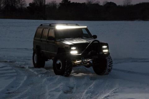 4.5 Inch Lift Kit V2 Rear AAL 84-01 Jeep Cherokee XJ 2WD/4WD Rough Country