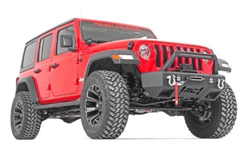 3.5 Inch Jeep Suspension Lift Kit Control Arm Drop 18-20 Wrangler JL Rough Country