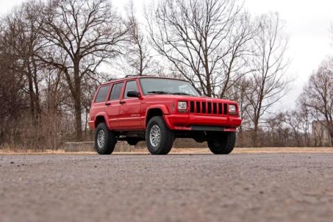 3 Inch Jeep Series II Suspension Lift Kit N3 Shocks 84-01 Cherokee XJ Rough Country