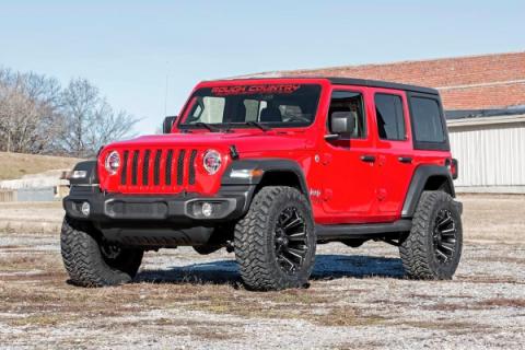 2.5 Inch Jeep Suspension Lift Kit 18-20 Wrangler JL 2/4 Door No Shocks Rough Country