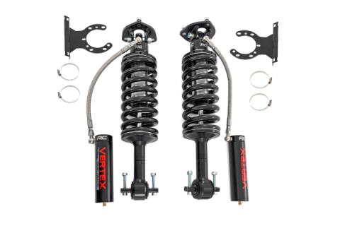 Ford Front Adjustable Vertex Coilovers For 14-21 F-150 4WD for 3.0 Inch Lifts Rough Country