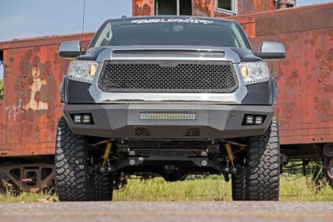 Tundra Mesh Grille 14-17 Tundra Corrosion Resistant Black Powdercoat Stainless Steel Hardware Rough Country