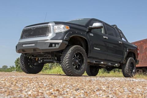 Tundra Mesh Grille 14-17 Tundra Corrosion Resistant Black Powdercoat Stainless Steel Hardware Rough Country