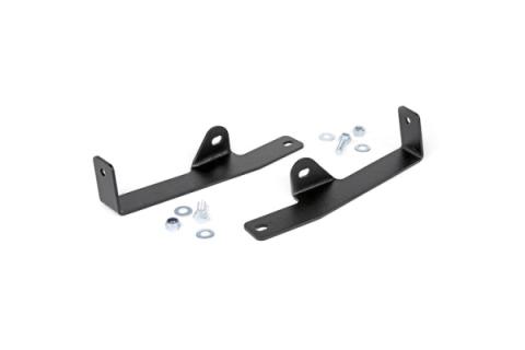 Ford 20 Inch LED Light Bar Hidden Bumper Mounts 06-08 F-150 Rough Country