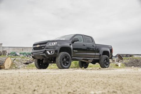 30 Inch Single Row LED Hidden Bumper Mounts 15-22 Colorado/Canyon Rough Country