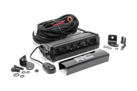 6 Inch CREE LED Light Bar Single Black Series Rough Country