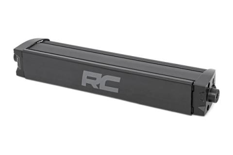 12 Inch CREE LED Light Bar Single Row Black Series w/Cool White DRL Rough Country