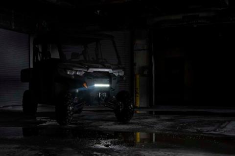12 Inch CREE LED Light Bar Single Row Black Series Rough Country