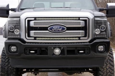 Ford F-250/F-350 30 Inch Black Series Cree LED Grille Kit Single For 11-16 Ford F-250/F-350 Rough Country