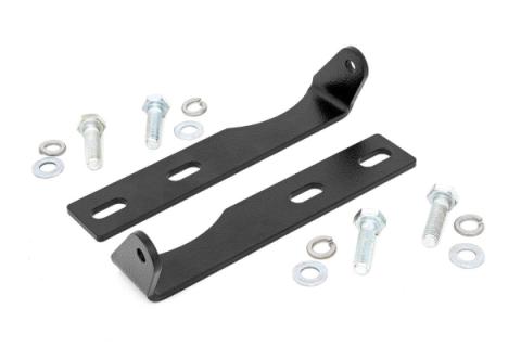 Jeep 20 Inch LED Bumper Kit Black Series 11-20 WK2 Grand Cherokee Rough Country