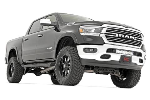 Dodge 20 Inch LED Bumper Kit Black Series w/Amber White DRL 19-20 RAM 1500 Rough Country