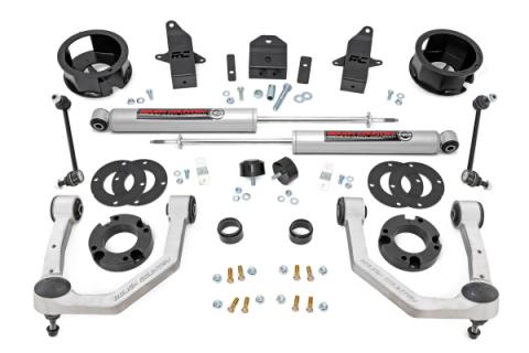 3.5 Inch Lift Kit N3 No Rear Shocks Toyota Land Cruiser 4WD (2024-2026) Rough Country
