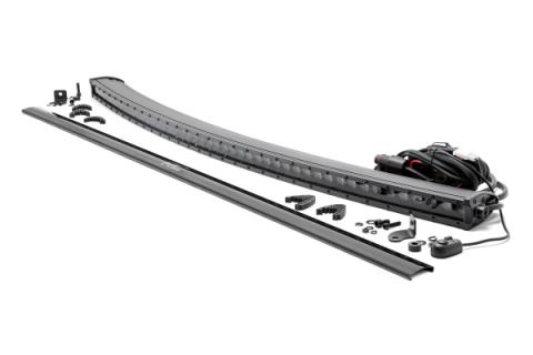50 Inch Curved CREE LED Light Bar Single Row Black Series Rough Country