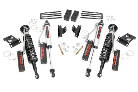 3.0 Inch Toyota Suspension Lift Kit Vertex w/ Vertex Shocks (05-20 Tacoma) Rough Country