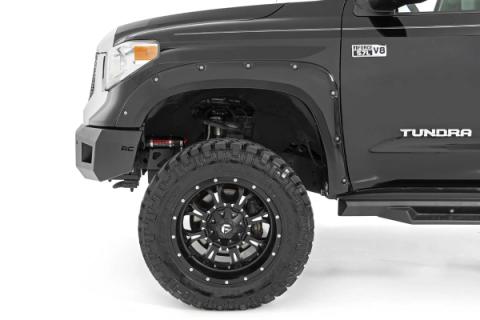6 Inch Toyota Suspension Lift Kit w/Vertex Coilovers &amp; V2 Shocks 16-20 Tundra 4WD/2WD Rough Country