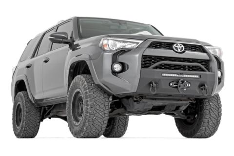 3 Inch Lift Kit Upper Control Arms RR Coils M1 Struts Red Toyota 4Runner (10-24) Rough Country